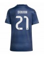 Billige Real Madrid Brahim Diaz #21 Bortedrakt Dame 2025-26 Kortermet